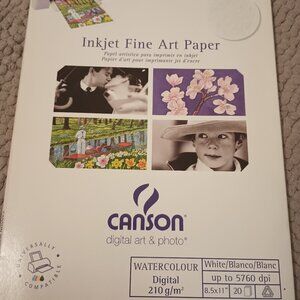 Canson fine art printer paper